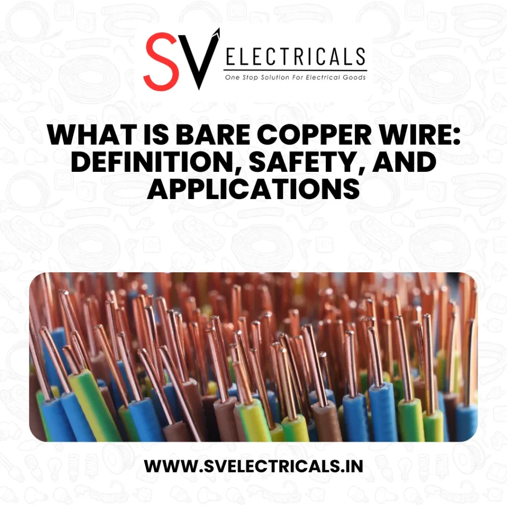 explanation of bare copper wire