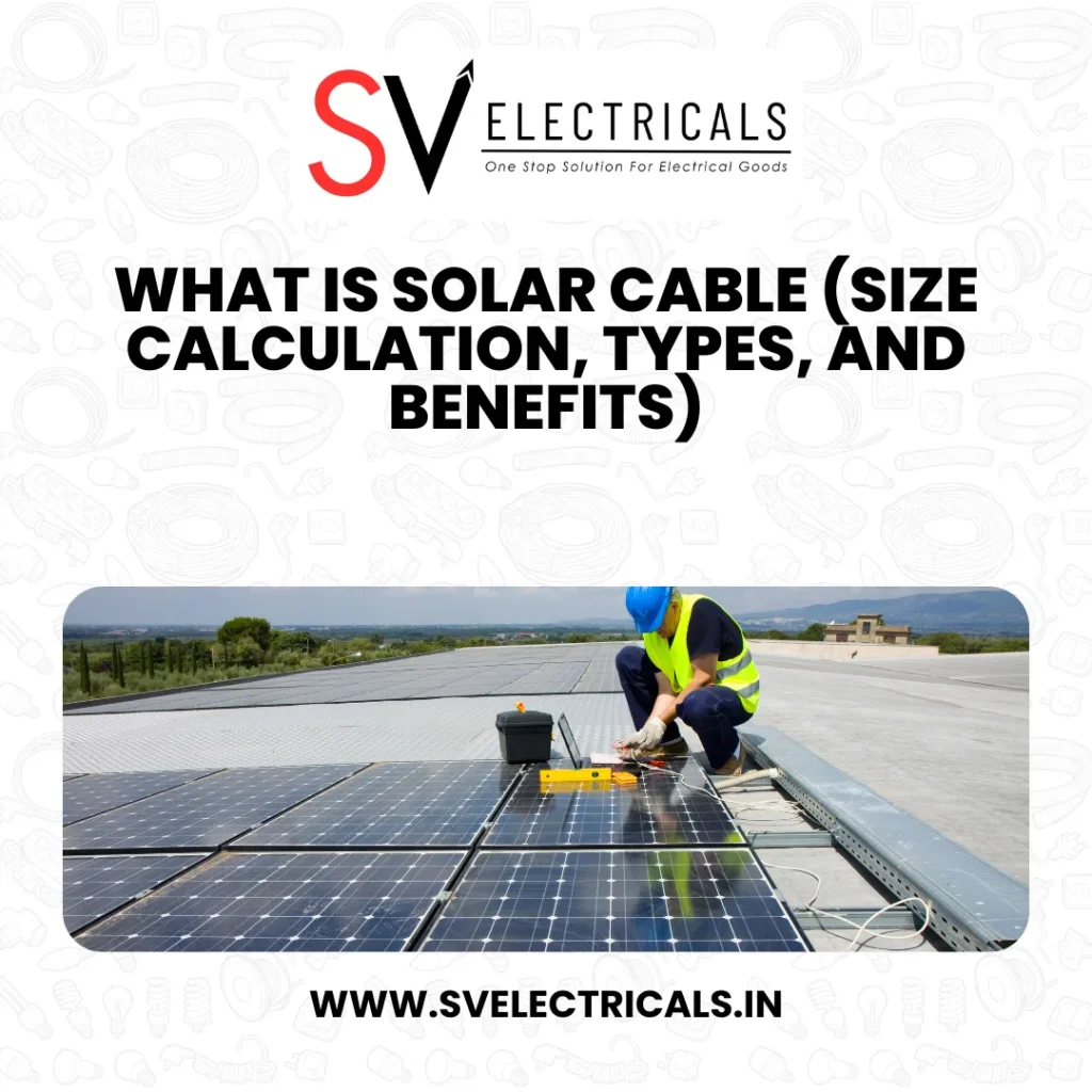 what is solar cable