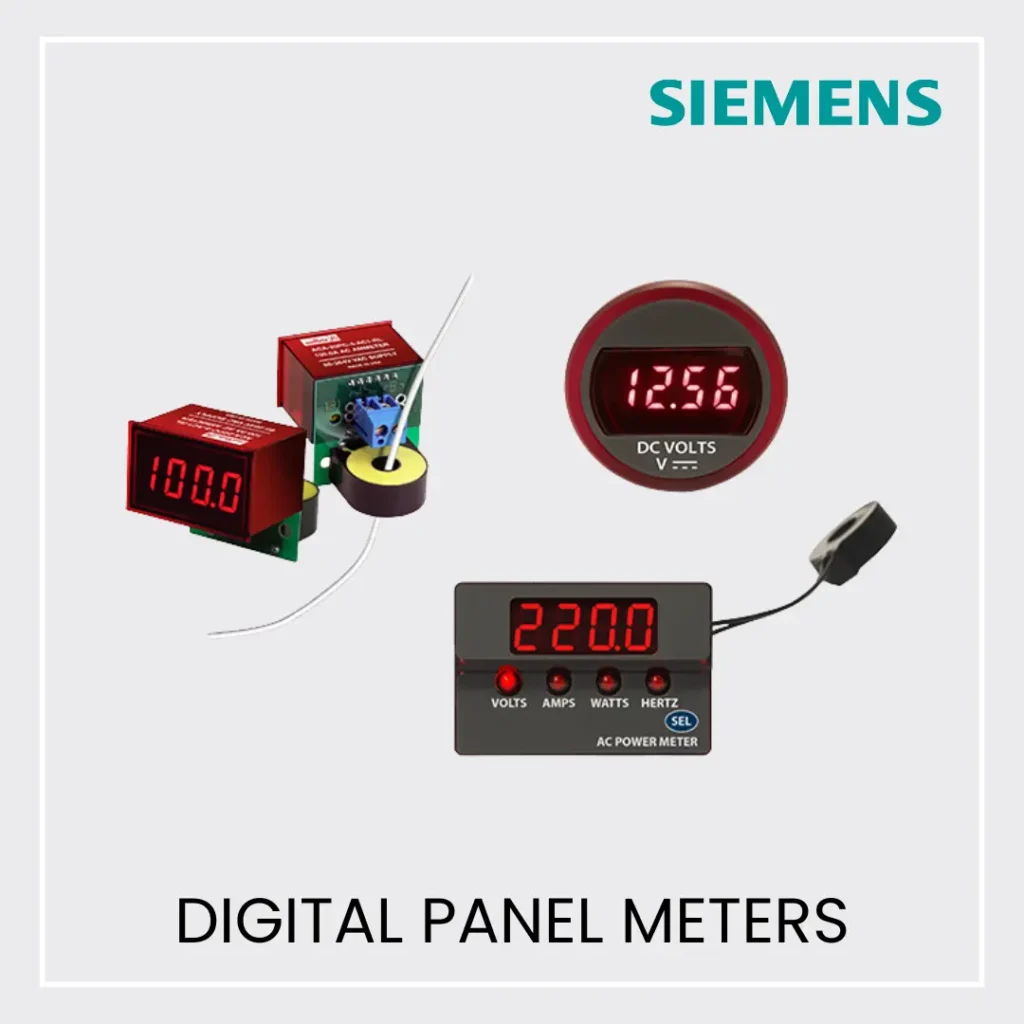 Siemens Digital Panel Meters