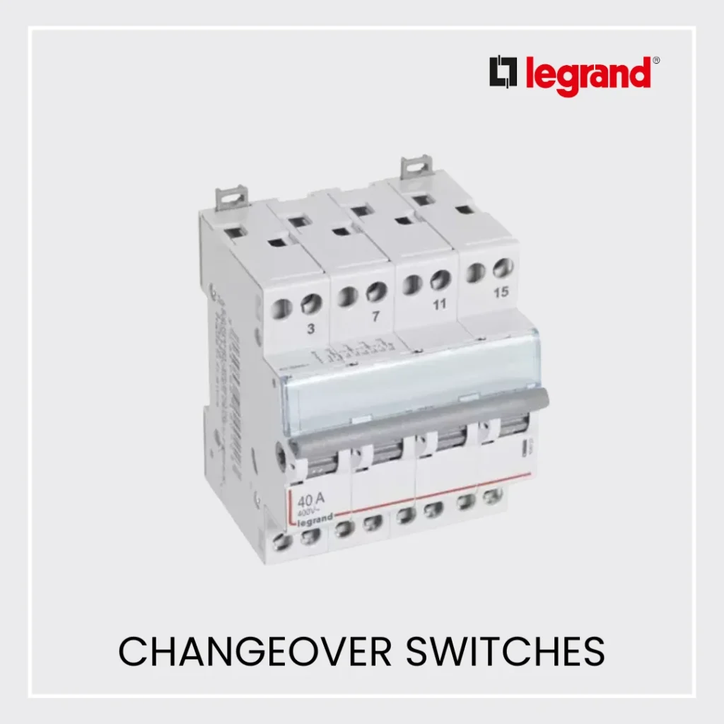 Legrand Changeover Switches